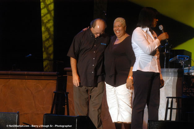 Portia Simpson-Miller, O.N.,M.P., Prime Minister of Jamaica - Aloun Ndombet - Assamba - Minister of Tourism, Entertainment and Culture - Carrole A. M. Guntley, C.D., J.P., Director General, Ministry of Tourism @ The Aqueduct on Rose Hall - Friday, January 26, 2007 - 10th Anniversary - Air Jamaica Jazz & Blues Festival 2007 - The Art of Music - Tuesday, January 23 - Saturday, January 27, 2007, The Aqueduct on Rose Hall, Montego Bay, Jamaica - Negril Travel Guide, Negril Jamaica WI - http://www.negriltravelguide.com - info@negriltravelguide.com...!