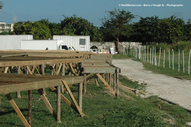 TurnKey Production's Office & Aqueduct Venue Under Construction - Tuesday, January 16th - 10th Anniversary - Air Jamaica Jazz & Blues Festival 2007 - The Art of Music - Tuesday, January 23 - Saturday, January 27, 2007, The Aqueduct on Rose Hall, Montego Bay, Jamaica - Negril Travel Guide, Negril Jamaica WI - http://www.negriltravelguide.com - info@negriltravelguide.com...!