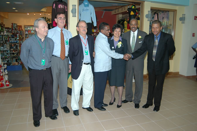 Inaugural Flight - American Airlines - Two New International Routes - Service Between Montego Bay, Jamaica & Dallas/Fort Worth, Texas - Gate 12 - Sangster International Airport, Montego Bay, St. James, Jamaica W.I. - February 3, 2006 - Negril Travel Guide, Negril Jamaica WI - http://www.negriltravelguide.com - info@negriltravelguide.com...!