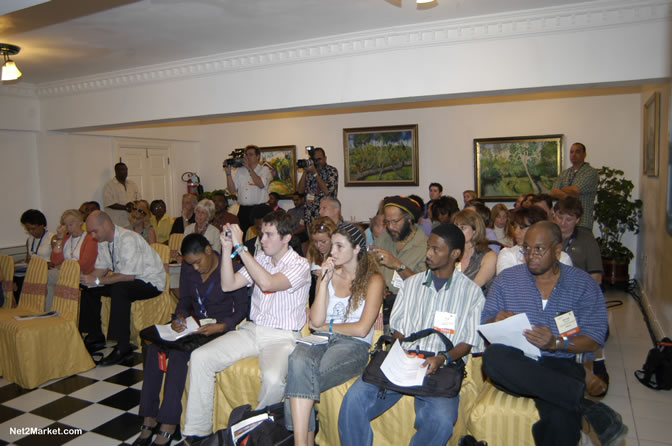 Press Conferences - Half Moon - Caribbean MarketPlace 2005 by the Caribbean Hotel Association - Negril Travel Guide, Negril Jamaica WI - http://www.negriltravelguide.com - info@negriltravelguide.com...!