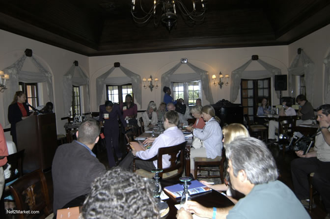 Wyndham Hotels & Resort and Viva Wyndham Resorts Press Lunch - Caribbean MarketPlace 2005 by the Caribbean Hotel Association - Negril Travel Guide, Negril Jamaica WI - http://www.negriltravelguide.com - info@negriltravelguide.com...!