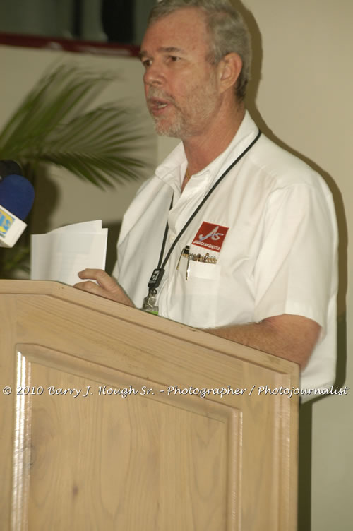 Jamaica Air Shuttle Launch @ MBJ Airports Limited, Wednesday, January 20, 2010, Sangster International Airport, Montego Bay, St. James, Jamaica W.I. - Photographs by Net2Market.com - Barry J. Hough Sr, Photographer/Photojournalist - The Negril Travel Guide - Negril's and Jamaica's Number One Concert Photography Web Site with over 40,000 Jamaican Concert photographs Published -  Negril Travel Guide, Negril Jamaica WI - http://www.negriltravelguide.com - info@negriltravelguide.com...!