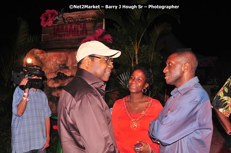 Minister of Tourism, Edmund Bartlett @ Jamaica Jazz and Blues Festival 2009 - Presented by Air Jamaica - Friday, January 23, 2009 - Venue at the Aqueduct on Rose Hall Resort &amp; Country Club, Montego Bay, Jamaica - Thursday, January 22 - Saturday, January 24, 2009 - Photographs by Net2Market.com - Barry J. Hough Sr, Photographer/Photojournalist - Negril Travel Guide, Negril Jamaica WI - http://www.negriltravelguide.com - info@negriltravelguide.com...!