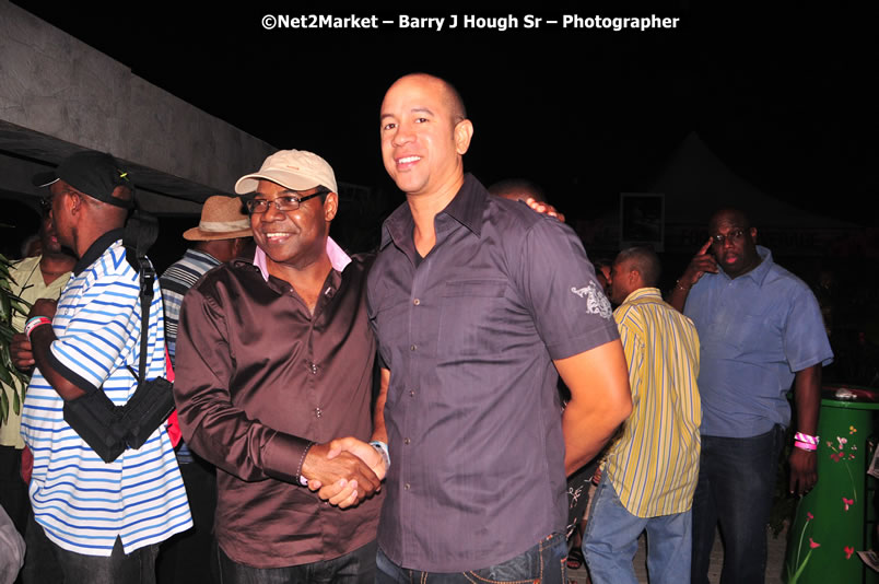 Minister of Tourism, Edmund Bartlett @ Jamaica Jazz and Blues Festival 2009 - Presented by Air Jamaica - Friday, January 23, 2009 - Venue at the Aqueduct on Rose Hall Resort &amp; Country Club, Montego Bay, Jamaica - Thursday, January 22 - Saturday, January 24, 2009 - Photographs by Net2Market.com - Barry J. Hough Sr, Photographer/Photojournalist - Negril Travel Guide, Negril Jamaica WI - http://www.negriltravelguide.com - info@negriltravelguide.com...!