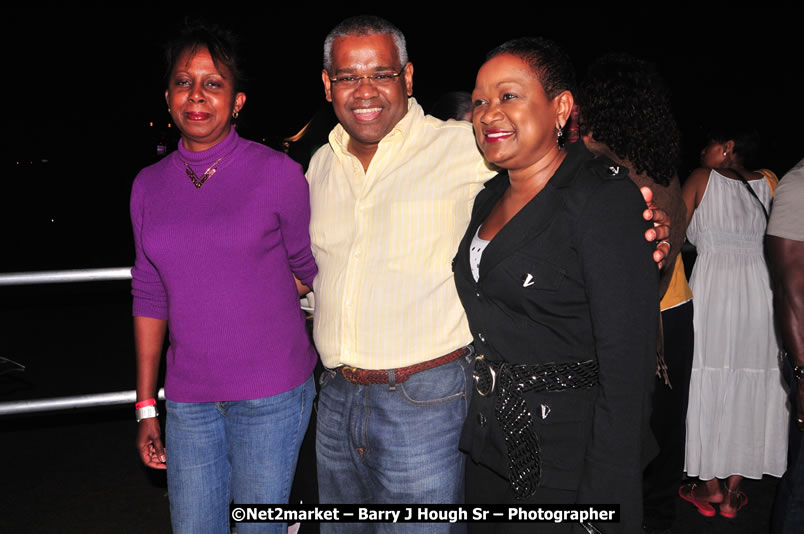 Minister of Tourism, Edmund Bartlett @ Jamaica Jazz and Blues Festival 2009 - Presented by Air Jamaica - Saturday, January 24, 2009 - Venue at the Aqueduct on Rose Hall Resort &amp; Country Club, Montego Bay, Jamaica - Thursday, January 22 - Saturday, January 24, 2009 - Photographs by Net2Market.com - Barry J. Hough Sr, Photographer/Photojournalist - Negril Travel Guide, Negril Jamaica WI - http://www.negriltravelguide.com - info@negriltravelguide.com...!