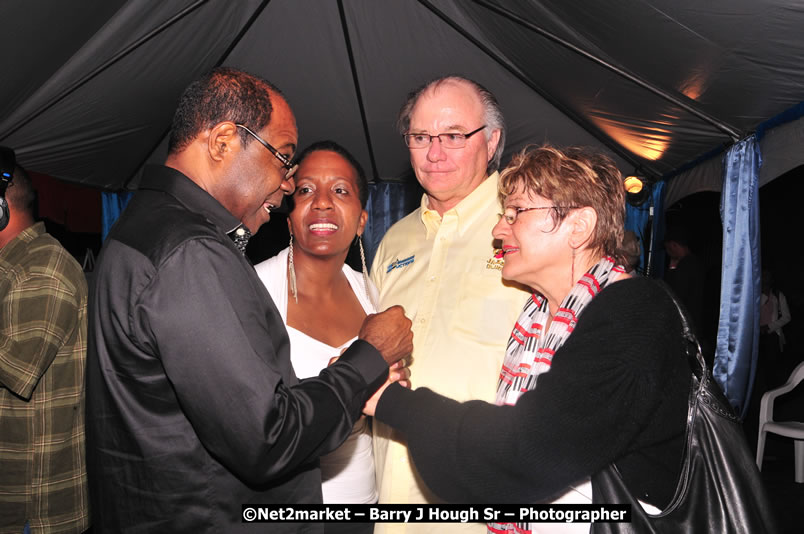 Minister of Tourism, Edmund Bartlett @ Jamaica Jazz and Blues Festival 2009 - Presented by Air Jamaica - Saturday, January 24, 2009 - Venue at the Aqueduct on Rose Hall Resort &amp; Country Club, Montego Bay, Jamaica - Thursday, January 22 - Saturday, January 24, 2009 - Photographs by Net2Market.com - Barry J. Hough Sr, Photographer/Photojournalist - Negril Travel Guide, Negril Jamaica WI - http://www.negriltravelguide.com - info@negriltravelguide.com...!