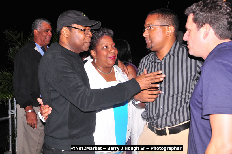 Minister of Tourism, Edmund Bartlett @ Jamaica Jazz and Blues Festival 2009 - Presented by Air Jamaica - Thursday, January 22, 2009 - Venue at the Aqueduct on Rose Hall Resort &amp; Country Club, Montego Bay, Jamaica - Thursday, January 22 - Saturday, January 24, 2009 - Photographs by Net2Market.com - Barry J. Hough Sr, Photographer/Photojournalist - Negril Travel Guide, Negril Jamaica WI - http://www.negriltravelguide.com - info@negriltravelguide.com...!