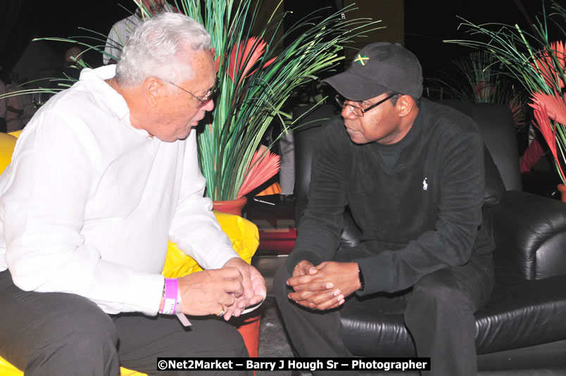 Minister of Tourism, Edmund Bartlett @ Jamaica Jazz and Blues Festival 2009 - Presented by Air Jamaica - Thursday, January 22, 2009 - Venue at the Aqueduct on Rose Hall Resort &amp; Country Club, Montego Bay, Jamaica - Thursday, January 22 - Saturday, January 24, 2009 - Photographs by Net2Market.com - Barry J. Hough Sr, Photographer/Photojournalist - Negril Travel Guide, Negril Jamaica WI - http://www.negriltravelguide.com - info@negriltravelguide.com...!