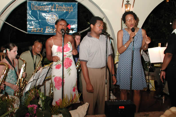 Negril Chamber of Commerce Dinner - Fund Raiser with the University of Pittsburgh Jazz Ensemble at the Charela Inn - Negril Travel Guide