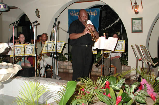 Negril Chamber of Commerce Dinner - Fund Raiser with the University of Pittsburgh Jazz Ensemble at the Charela Inn - Negril Travel Guide