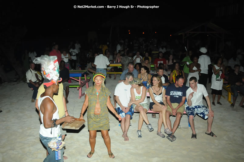 Leroy Sibbles and Gregory Isaacs at Bourbon Beach - Monday, February 11, 2008 - Bourbon Beach, Norman Manley Boulevard, Negril, Westmoreland, Jamaica W.I. - Photographs by Net2Market.com - Barry J. Hough Sr, Photographer - Negril Travel Guide, Negril Jamaica WI - http://www.negriltravelguide.com - info@negriltravelguide.com...!