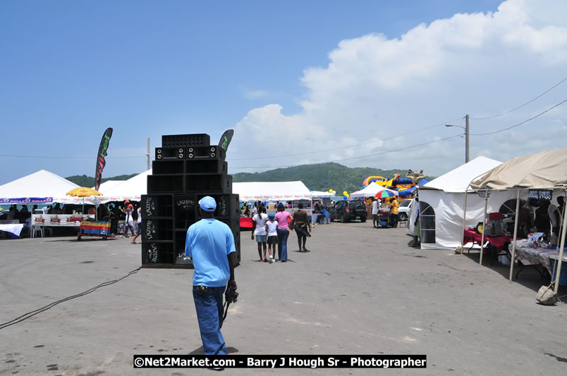 Lucea Cross the Harbour @ Lucea Car Park - All Day Event - Cross the Harbour Swim, Boat Rides, and Entertainment for the Family - Concert Featuring: Bushman, George Nooksl, Little Hero, Bushi One String, Dog Rice and many local Artists - Friday, August 1, 2008 - Lucea, Hanover Jamaica - Photographs by Net2Market.com - Barry J. Hough Sr. Photojournalist/Photograper - Photographs taken with a Nikon D300 - Negril Travel Guide, Negril Jamaica WI - http://www.negriltravelguide.com - info@negriltravelguide.com...!