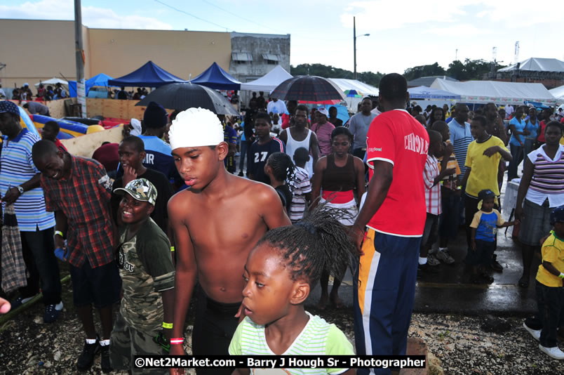 Lucea Cross the Harbour @ Lucea Car Park - All Day Event - Cross the Harbour Swim, Boat Rides, and Entertainment for the Family - Concert Featuring: Bushman, George Nooksl, Little Hero, Bushi One String, Dog Rice and many local Artists - Friday, August 1, 2008 - Lucea, Hanover Jamaica - Photographs by Net2Market.com - Barry J. Hough Sr. Photojournalist/Photograper - Photographs taken with a Nikon D300 - Negril Travel Guide, Negril Jamaica WI - http://www.negriltravelguide.com - info@negriltravelguide.com...!