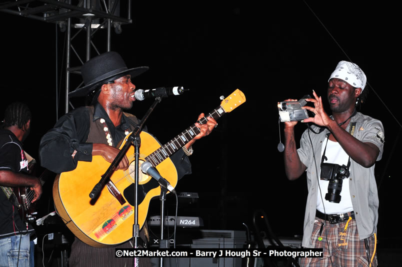 Lucea Cross the Harbour @ Lucea Car Park - All Day Event - Cross the Harbour Swim, Boat Rides, and Entertainment for the Family - Concert Featuring: Bushman, George Nooksl, Little Hero, Bushi One String, Dog Rice and many local Artists - Friday, August 1, 2008 - Lucea, Hanover Jamaica - Photographs by Net2Market.com - Barry J. Hough Sr. Photojournalist/Photograper - Photographs taken with a Nikon D300 - Negril Travel Guide, Negril Jamaica WI - http://www.negriltravelguide.com - info@negriltravelguide.com...!