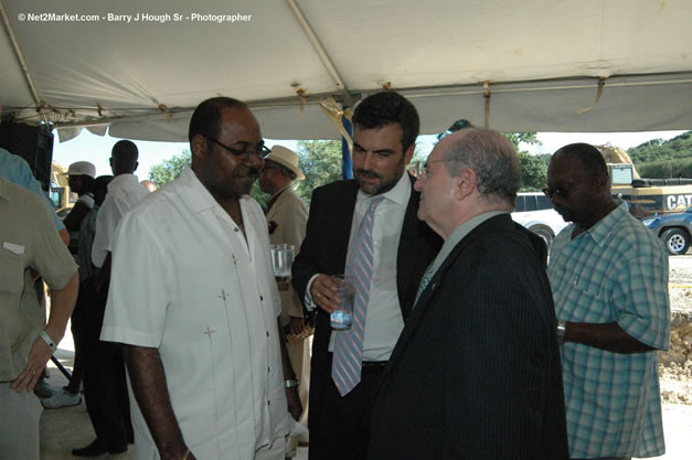 Palladium Hotels & Resorts - Groundbreaking of the 1600-Room Grand Palladium Lady Hamilton Resort & Spa and the Grand Palludium Jamaica Resort & Spa - Special Address: The Most Honorable Portia Simpson-Miller, O.N., M.P., Prime Minister of Jamaica - The Point, Lucea, Hanover, Saturday, November 11, 2006 @ 2:00 pm - Negril Travel Guide, Negril Jamaica WI - http://www.negriltravelguide.com - info@negriltravelguide.com...!