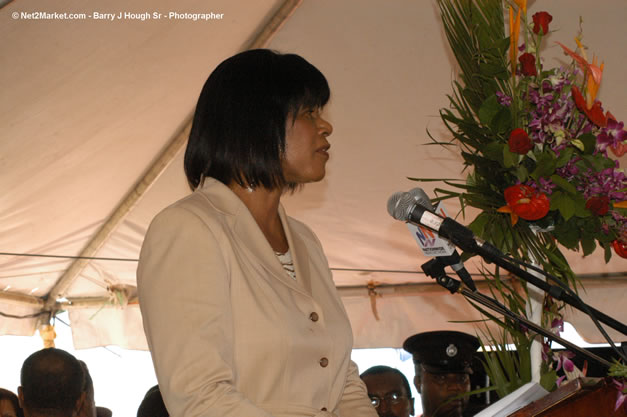 Palladium Hotels & Resorts - Groundbreaking of the 1600-Room Grand Palladium Lady Hamilton Resort & Spa and the Grand Palludium Jamaica Resort & Spa - Special Address: The Most Honorable Portia Simpson-Miller, O.N., M.P., Prime Minister of Jamaica - The Point, Lucea, Hanover, Saturday, November 11, 2006 @ 2:00 pm - Negril Travel Guide, Negril Jamaica WI - http://www.negriltravelguide.com - info@negriltravelguide.com...!