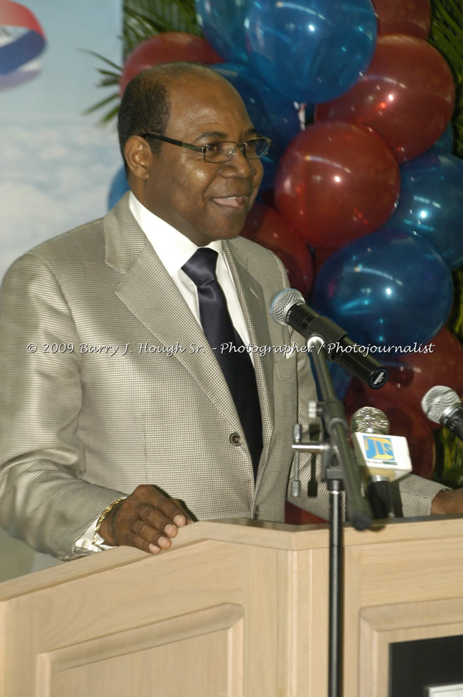  British Airways Inaugurates New Scheduled Service from London Gatwick Airport to Sangster International Airport, Montego Bay, Jamaica, Thursday, October 29, 2009 - Photographs by Barry J. Hough Sr. Photojournalist/Photograper - Photographs taken with a Nikon D70, D100, or D300 - Negril Travel Guide, Negril Jamaica WI - http://www.negriltravelguide.com - info@negriltravelguide.com...!