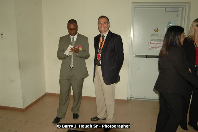 JetBue Airways' Inaugural Air Service between Sangster International Airport, Montego Bay and John F. Kennedy Airport, New York at MBJ Airports Sangster International Airport, Montego Bay, St. James, Jamaica - Thursday, May 21, 2009 - Photographs by Net2Market.com - Barry J. Hough Sr, Photographer/Photojournalist - Negril Travel Guide, Negril Jamaica WI - http://www.negriltravelguide.com - info@negriltravelguide.com...!