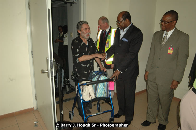 JetBue Airways' Inaugural Air Service between Sangster International Airport, Montego Bay and John F. Kennedy Airport, New York at MBJ Airports Sangster International Airport, Montego Bay, St. James, Jamaica - Thursday, May 21, 2009 - Photographs by Net2Market.com - Barry J. Hough Sr, Photographer/Photojournalist - Negril Travel Guide, Negril Jamaica WI - http://www.negriltravelguide.com - info@negriltravelguide.com...!