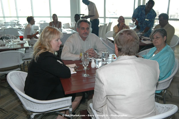 Minister of Toursim Luncheon - Minister of Tourism, Hon. Edmund Bartlett - Director of Tourism, Basil Smith - Saturday, December 15, 2007 - Rose Hall Resort and Country Club, Rose Hall, Montego Bay, Jamaica W.I. - Photographs by Net2Market.com - Barry J. Hough Sr, Photographer - Negril Travel Guide, Negril Jamaica WI - http://www.negriltravelguide.com - info@negriltravelguide.com...!