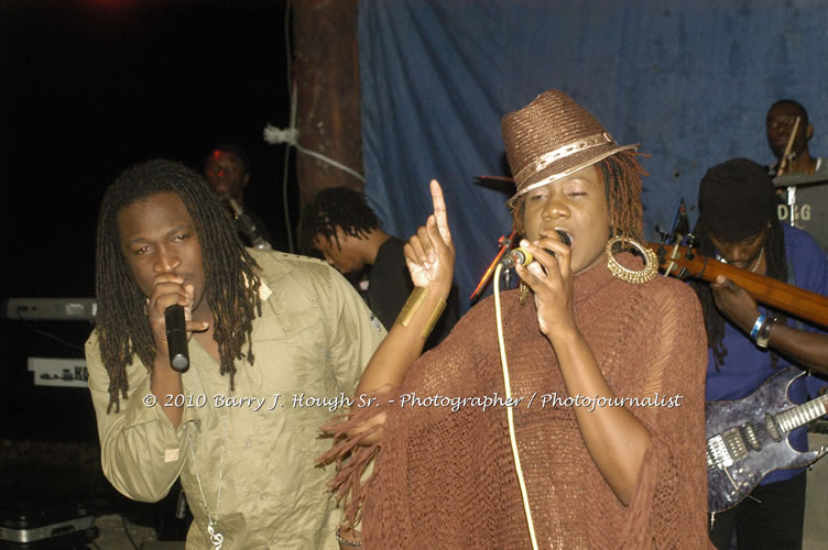 Etana - Live In Concert - One Love Reggae Concert Series 09/10 @ Negril Escape Resort and Spa, December 22, 2009, One Love Drive, West End, Negril, Westmoreland, Jamaica W.I. - Photographs by Net2Market.com - Barry J. Hough Sr, Photographer/Photojournalist - Negril Travel Guide, Negril Jamaica WI - http://www.negriltravelguide.com - info@negriltravelguide.com...!