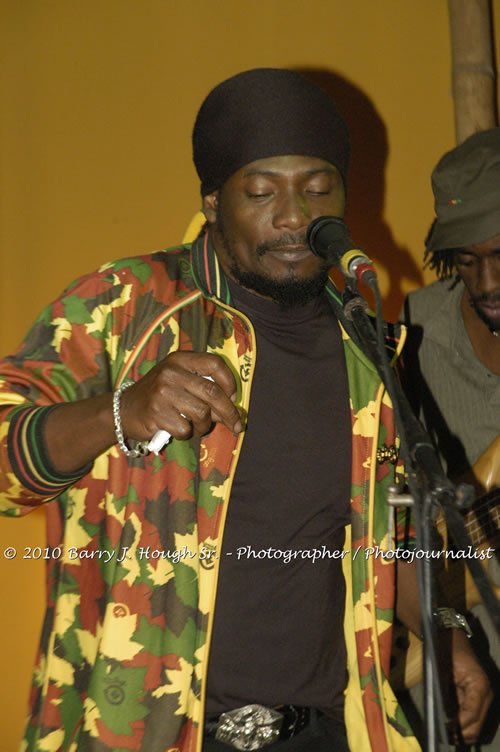 JAH Cure - Live In Concert @ Negril Escape Resort and Spa, December 15, 2009, One Love Drive, West End, Negril, Westmoreland, Jamaica W.I. - Photographs by Net2Market.com - Barry J. Hough Sr, Photographer/Photojournalist - Negril Travel Guide, Negril Jamaica WI - http://www.negriltravelguide.com - info@negriltravelguide.com...!