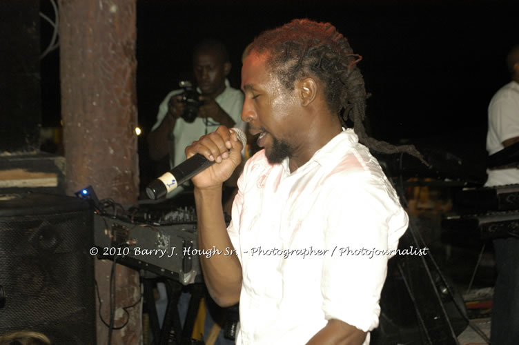 JAH Cure - Live In Concert @ Negril Escape Resort and Spa, December 15, 2009, One Love Drive, West End, Negril, Westmoreland, Jamaica W.I. - Photographs by Net2Market.com - Barry J. Hough Sr, Photographer/Photojournalist - Negril Travel Guide, Negril Jamaica WI - http://www.negriltravelguide.com - info@negriltravelguide.com...!