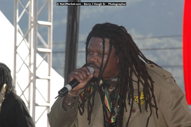 Luciano at Tru-Juice Rebel Salute 2008 - The 15th staging of Tru-Juice Rebel Salute, Saturday, January 12, 2008, Port Kaiser Sports Club, St. Elizabeth, Jamaica W.I. - Photographs by Net2Market.com - Barry J. Hough Sr, Photographer - Negril Travel Guide, Negril Jamaica WI - http://www.negriltravelguide.com - info@negriltravelguide.com...!