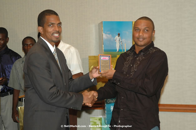 Red Cap Porters Awards - Minister of Tourism, Hon. Edmund Bartlett - Director of Tourism, Basil Smith - Friday, December 14, 2007 - Holiday Inn Sunspree, Montego Bay, Jamaica W.I. - Photographs by Net2Market.com - Barry J. Hough Sr, Photographer - Negril Travel Guide, Negril Jamaica WI - http://www.negriltravelguide.com - info@negriltravelguide.com...!