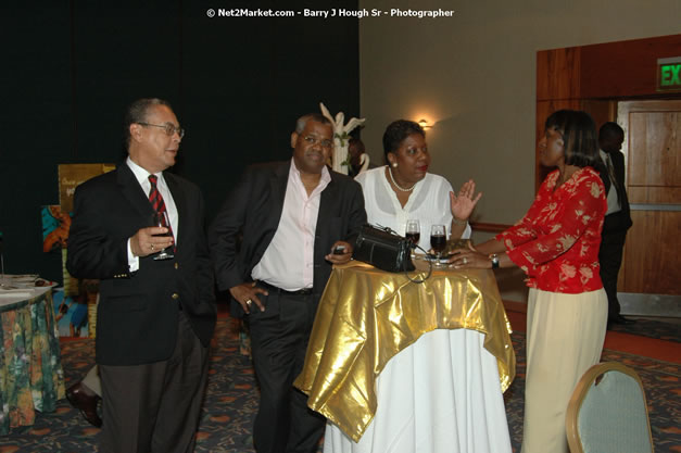 Red Cap Porters Awards - Minister of Tourism, Hon. Edmund Bartlett - Director of Tourism, Basil Smith - Friday, December 14, 2007 - Holiday Inn Sunspree, Montego Bay, Jamaica W.I. - Photographs by Net2Market.com - Barry J. Hough Sr, Photographer - Negril Travel Guide, Negril Jamaica WI - http://www.negriltravelguide.com - info@negriltravelguide.com...!