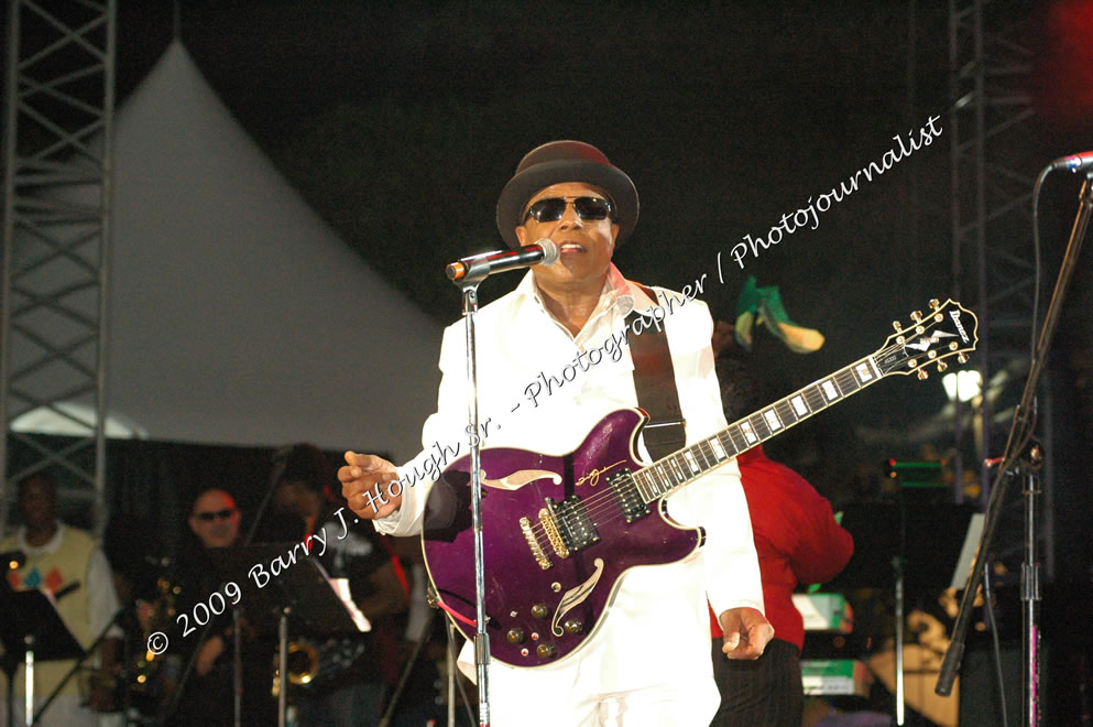 Tito Jackson @ Reggae Sumfest 2009 - International Night 2 - Tito Jackson, brother of the late King of Pop Michael Jackson performed live at Reggae Sumfest 2009. Reggae Sumfest 2009,Catherine Hall, Montego Bay, St. James, Jamaica W.I. - Saturday, July 25, 2009 - Reggae Sumfest 2009, July 19 - 25, 2009 - Photographs by Net2Market.com - Barry J. Hough Sr. Photojournalist/Photograper - Photographs taken with a Nikon D70, D100, or D300 - Negril Travel Guide, Negril Jamaica WI - http://www.negriltravelguide.com - info@negriltravelguide.com...!