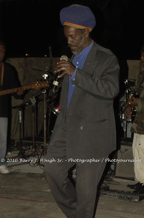 Toots and the Maytals - Grammy Award Winner @ Negril Fest - Presented by Money Cologne Promotions - Special Guest Star Jamaica Michael Jackson, Stama, Adeebe - Backed by Hurricane Band, MC Rev. BB on January 6, 2010 @ Roots Bamboo, Norman Manley Boulevard, Negril, Westmoreland, Jamaica W.I. - Photographs by Net2Market.com - Barry J. Hough Sr, Photographer/Photojournalist - The Negril Travel Guide - Negril's and Jamaica's Number One Concert Photography Web Site with over 40,000 Jamaican Concert photographs Published -  Negril Travel Guide, Negril Jamaica WI - http://www.negriltravelguide.com - info@negriltravelguide.com...!