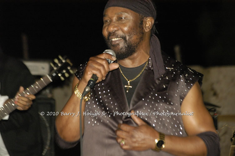 Toots and the Maytals - Grammy Award Winner @ Negril Fest - Presented by Money Cologne Promotions - Special Guest Star Jamaica Michael Jackson, Stama, Adeebe - Backed by Hurricane Band, MC Rev. BB on January 6, 2010 @ Roots Bamboo, Norman Manley Boulevard, Negril, Westmoreland, Jamaica W.I. - Photographs by Net2Market.com - Barry J. Hough Sr, Photographer/Photojournalist - The Negril Travel Guide - Negril's and Jamaica's Number One Concert Photography Web Site with over 40,000 Jamaican Concert photographs Published -  Negril Travel Guide, Negril Jamaica WI - http://www.negriltravelguide.com - info@negriltravelguide.com...!