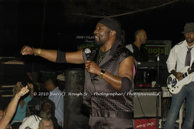 Toots and the Maytals - Grammy Award Winner @ Negril Fest - Presented by Money Cologne Promotions - Special Guest Star Jamaica Michael Jackson, Stama, Adeebe - Backed by Hurricane Band, MC Rev. BB on January 6, 2010 @ Roots Bamboo, Norman Manley Boulevard, Negril, Westmoreland, Jamaica W.I. - Photographs by Net2Market.com - Barry J. Hough Sr, Photographer/Photojournalist - The Negril Travel Guide - Negril's and Jamaica's Number One Concert Photography Web Site with over 40,000 Jamaican Concert photographs Published -  Negril Travel Guide, Negril Jamaica WI - http://www.negriltravelguide.com - info@negriltravelguide.com...!