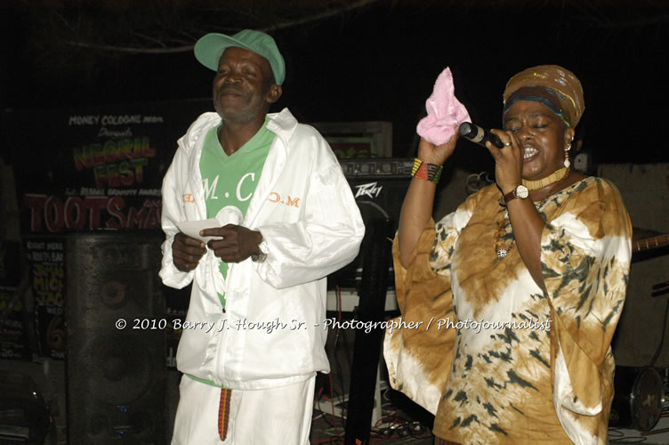 Toots and the Maytals - Grammy Award Winner @ Negril Fest - Presented by Money Cologne Promotions - Special Guest Star Jamaica Michael Jackson, Stama, Adeebe - Backed by Hurricane Band, MC Rev. BB on January 6, 2010 @ Roots Bamboo, Norman Manley Boulevard, Negril, Westmoreland, Jamaica W.I. - Photographs by Net2Market.com - Barry J. Hough Sr, Photographer/Photojournalist - The Negril Travel Guide - Negril's and Jamaica's Number One Concert Photography Web Site with over 40,000 Jamaican Concert photographs Published -  Negril Travel Guide, Negril Jamaica WI - http://www.negriltravelguide.com - info@negriltravelguide.com...!