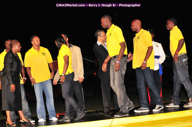 Jamaica's Athletes Celebration - Western Olympics Sports Gala & Trelawny Homecoming - Wednesday, October 8, 2008 - Photographs by Net2Market.com - Barry J. Hough Sr. Photojournalist/Photograper - Photographs taken with a Nikon D300 - Negril Travel Guide, Negril Jamaica WI - http://www.negriltravelguide.com - info@negriltravelguide.com...!