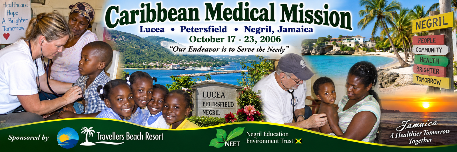 Reception at Travellers Beach Resort — Part 1, Caribbean Medical Mission 2006